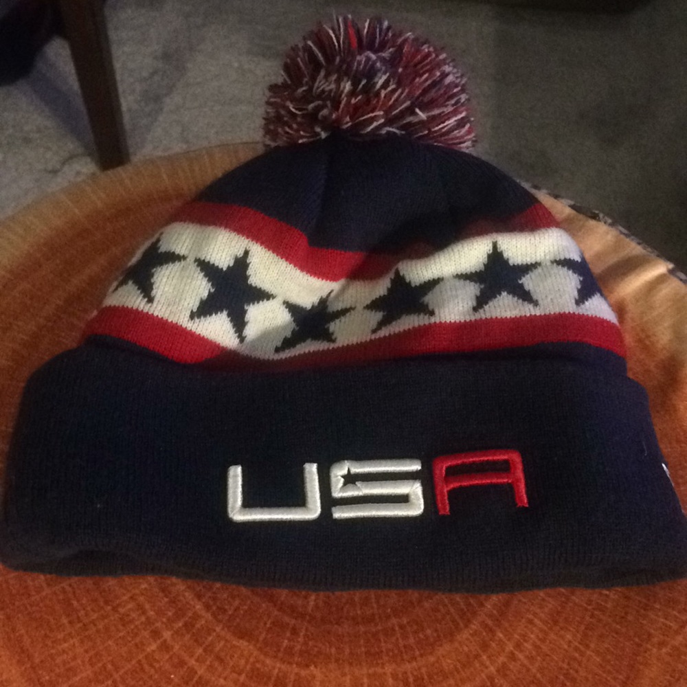 New Era beanie. USA. Ryder Cup. Golf.